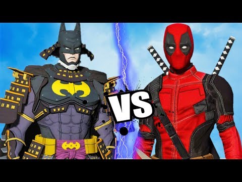 BATMAN NINJA VS DEADPOOL - Epic Battle