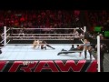 The Funkadactyls Vs AJ Lee Tamina Raw March 17 2014