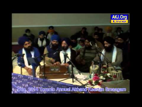 059 Toronto Dec. 2014 Smaagam - Friday Morning Keertan - Bh. Simratpal Singh Jee Ludhiana