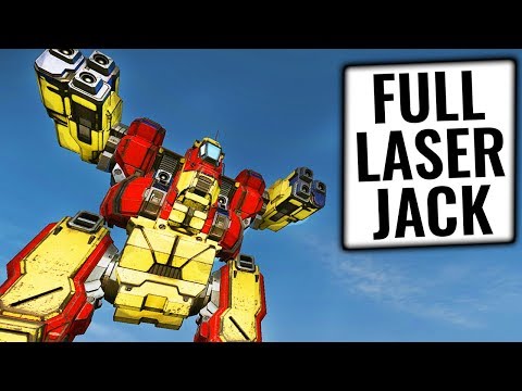 MUCH LASERS, MUCH FUN! - Blackjack Build - German Mechgineering #31 - Mechwarrior Online 2019 MWO