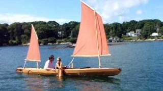 preview picture of video 'Sailing Canoe part 2'