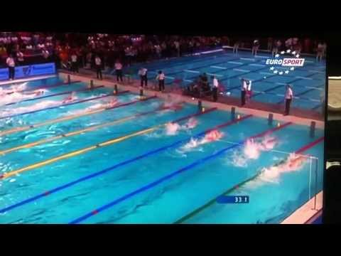 C.F. de natation Dijon 2013 - 100m NL - F. Manaudou 45.04