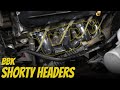 2014-2018 GMC Sierra BBK Shorty Headers - Phastek Install