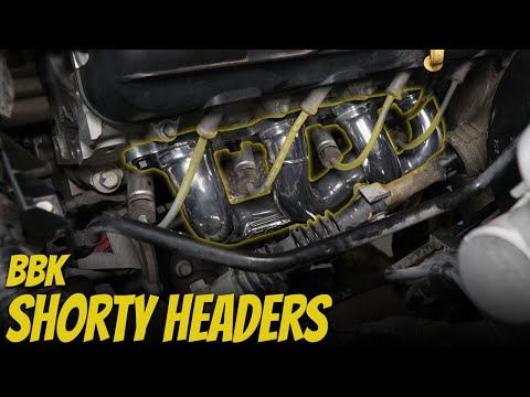 2014-2018 GMC Sierra BBK Shorty Headers - Phastek Install