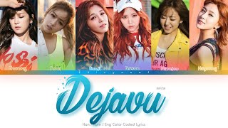 APINK (에이핑크) Dejavu Color Coded Lyrics (Han/Rom/Eng)