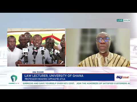 EOCO & Baffour Awuah: “EOCO Must Do What Is Legal and Stick to Its Mandate” — Prof. Appiagyei-Atua