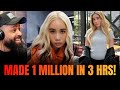 Lil Tay Becomes OF Model On 18th Birthday And Makes 1 MILLION Dollars In 3 Hours