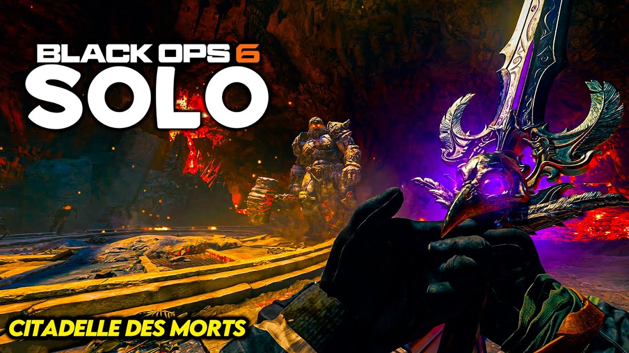 Eu fiz o EASTER EGG mais DESAFIADOR SOLO no ZOMBIES do BO6 (citadelle des morts)