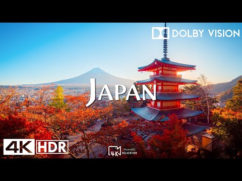 Japan 4K Autumn Aerial Film - Experience the Colors and Culture of Fall in Japan - 4K ULTRA HD