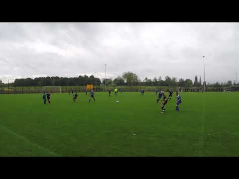 CVV Zwervers JO13-1 vs KMD JO13-1 oefenwedstrijd, 21-10-2018