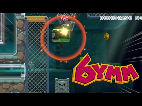[6YMM] Powerless Plumber by Luwuka - Super Mario Maker 2