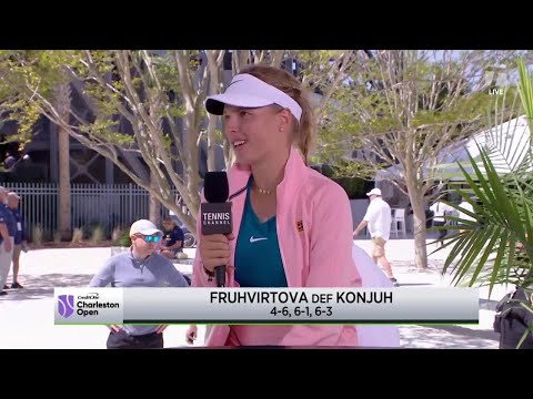 Linda Fruhvirtova: 2022 Charleston First Round Win Interview