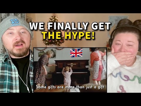 Americans React to John Lewis Christmas Adverts for the First Time!