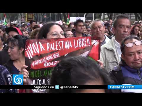 Video: México suma su voz a favor de Palestina en el Día Internacional de Solidaridad