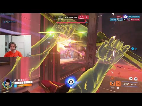 DANTEH GENJI GAMEPLAY OVERWATCH 2 SEASON 17 TOP 500