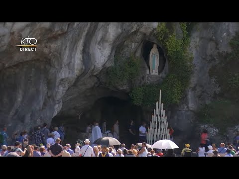 Chapelet du 5 septembre 2022 à Lourdes