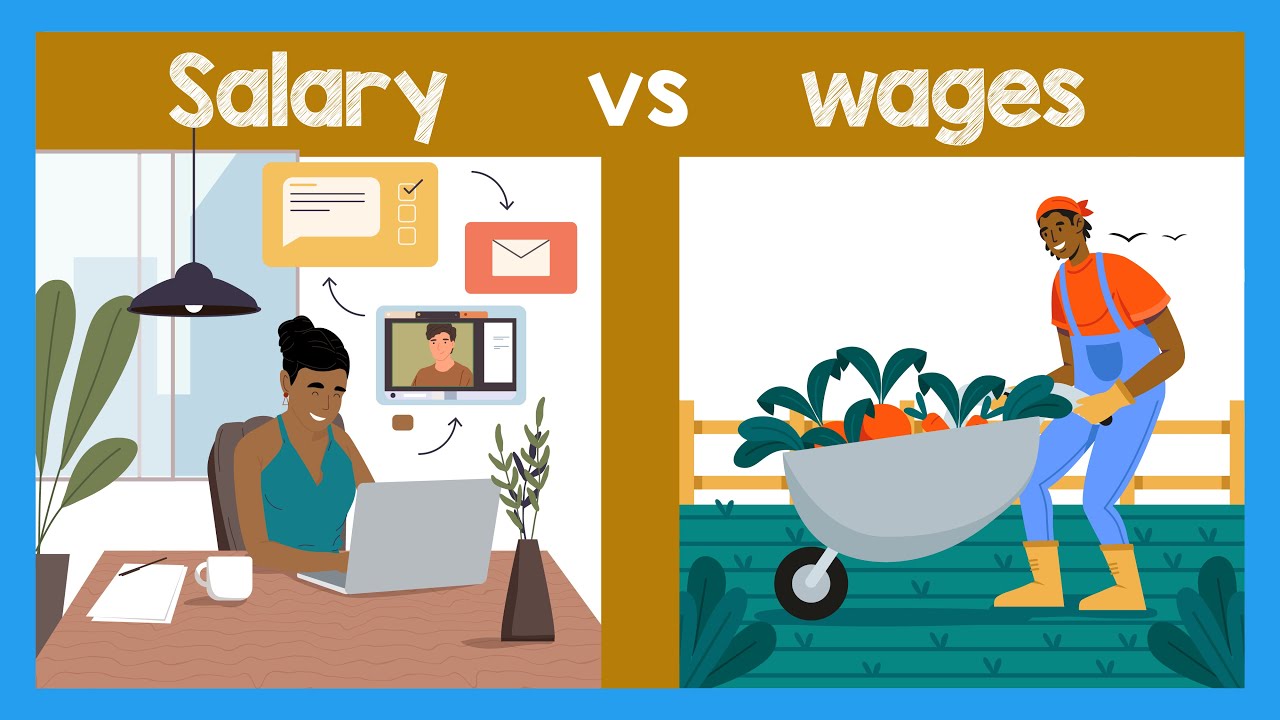 Concept of Wage and Salary | Difference between wage and salary