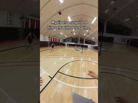 Check Out this Volleyball Libero’s Swing! ???????? PMEvolleyball Shorts