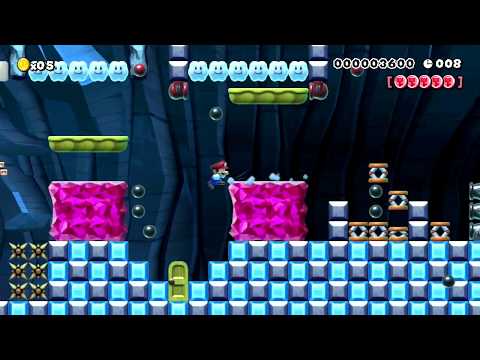 Winter Course: Grab the K-coins2 by →Jay★KR→ ~ SUPER MARIO MAKER ~ NO COMMENTARY 1bd
