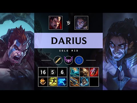 Darius Mid vs Sylas - EUW Master Patch 25.09