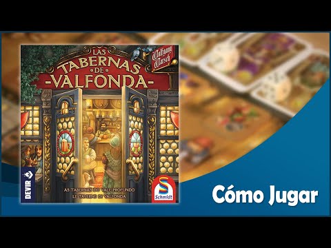 Aprende a Jugar LAS TABERNAS DE VALFONDA - Tutorial, Rondas de Ejemplo y Comentarios