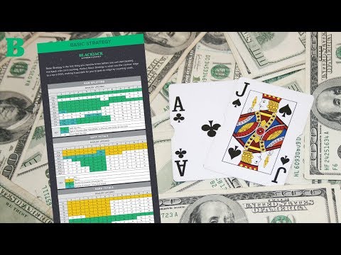 Winning Blackjack Basic Strategy - YouTube