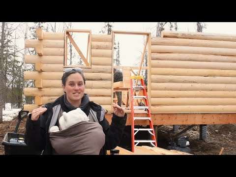 Spring Break-Up in Alaska | Resizing Cabin Logs