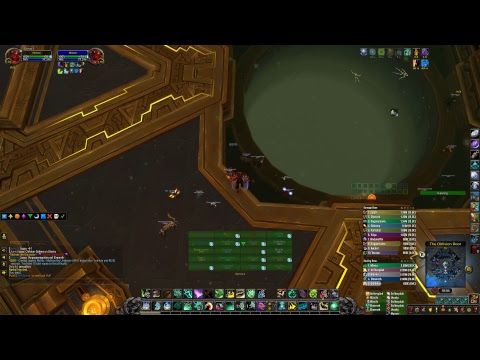 WOW Heal Monk Uldir Mythic Zul, Reborn  kill... try hard