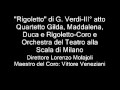"Rigoletto" G. Verdi - quartetto III° Atto - Un ...