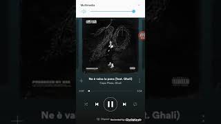 Capo plaza : ne è valsa la pena ( feat. Ghali) audio originale