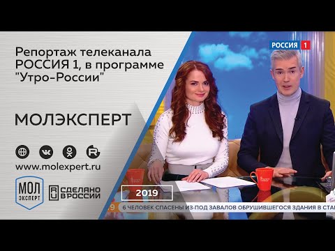 Роботы-сыровары от МОЛЭКСПЕРТ :) в Утро России на РОССИЯ-1
