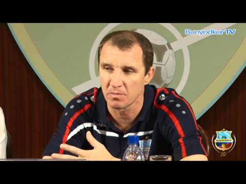 Post match press conference Sergey Lushchan