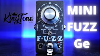 Video thumbnail for Kingtone Mini Fuzz Ge! Review and Demo, Amazing! by Buddy Blues