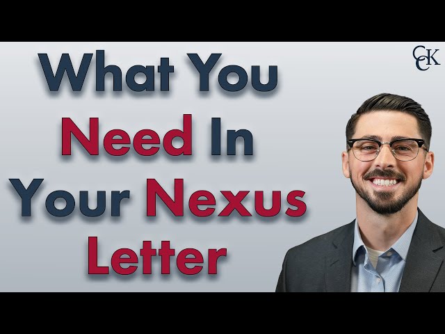 What Your VA Nexus Letter Should Include: "At Least As Likely As Not"