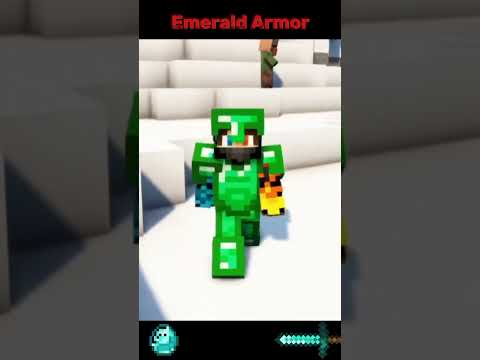 Ultimate Emerald Armor Surprise! 😱 #short