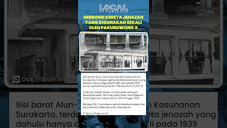 Gerbong Kereta Jenazah yang Digunakan Sekali untuk Mengantar Jenazah Pakubuwono X pada Tahun 1939