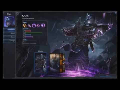 Shen new classic skin League of Legends