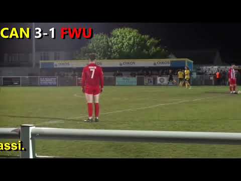 Canvey Island 3-1 Felixstowe & Walton United. Isthmian League North PlayOff Semi-Final. Tue26Apr2022