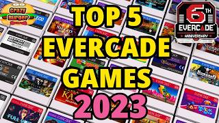 Celebrating Evercade's 6th Anniversary - Top 5 Evercade Games - 2023!