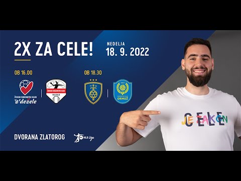 02.KROG 1. DRL - ŽENSKE (2022/23): ŽRK Z'DEŽELE : ŽRK VELENJE [PRENOS]