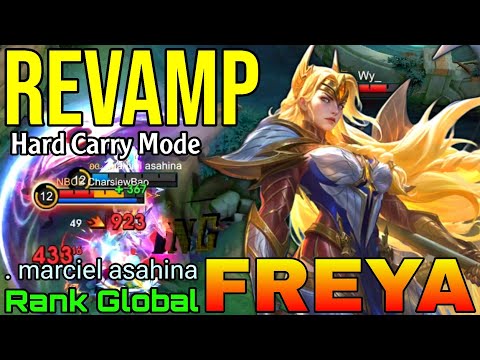 Freya New Revamp Gameplay - Top Global Freya by . marciel asahina - Mobile Legends 