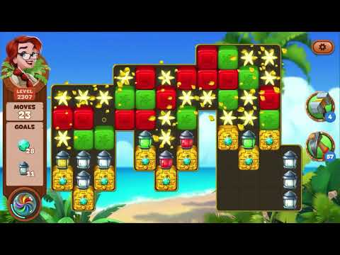 Lost Island Blast Adventure Level 2307 NO BOOSTERS - A S GAMING ✔️