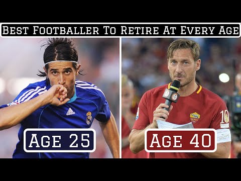 Best Footballer To Retire At EVERY Age (20-45)