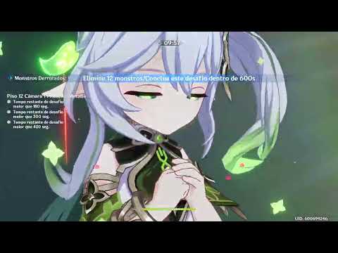 Nahida C1 ft  Childe, Kuki and Xiangling - Abyss 12 - Genshin Impact 3.2