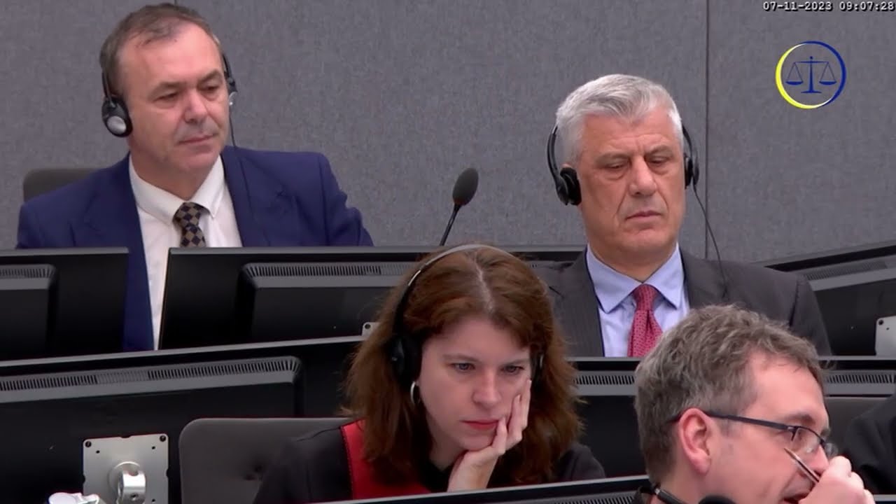 07/11/2023: Thaçi dhe të tjerët, gjykimi (e riklasifikuar)