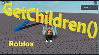 Get Children Function (GetChildren) | Roblox Studio Tutorial