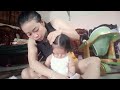 Sáng Sớm Ngoan Quá Ngồi Buột Tóc Breastfeeding Nguyenquoctrung1988