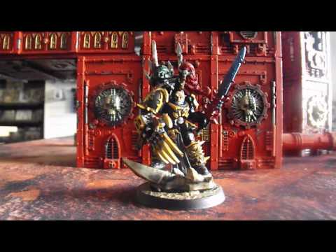 Warhammer 40,000 Projects - Abaddon the Despoiler Mk 2 - Completed