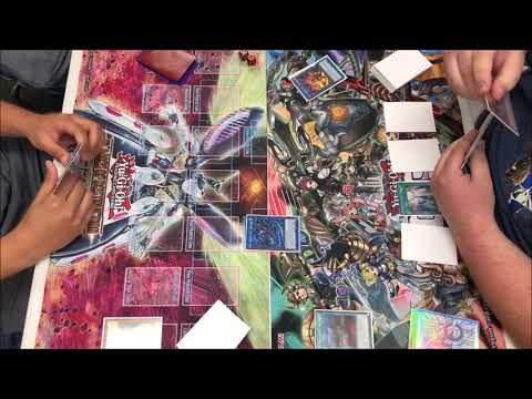 Yu-Gi-Oh! Gouki Knightmare ( T.J.) Vs. Sky Strikers (Tristan) Match 1 Game 1