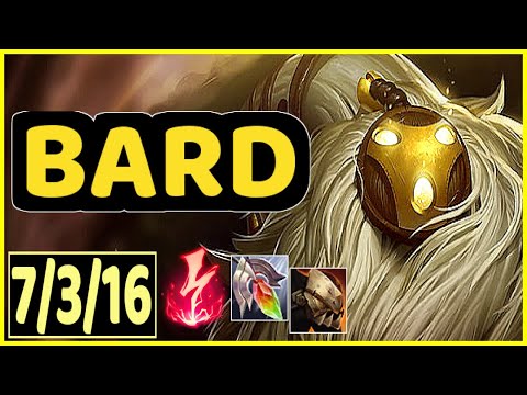 BARD VS KARMA - 7/3/16 KDA SUPPORT GAMEPLAY CHALLENGER I